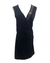 Philipp Plein black with gems Dress